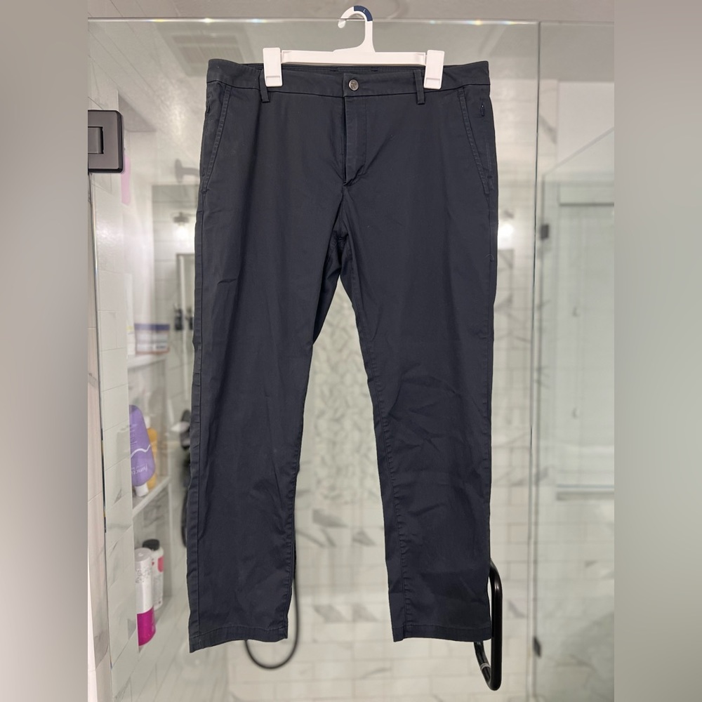 BirdDogs Boom For Your Boomstick 36X30 Mens Blue Flat Front Straight Chino Pants